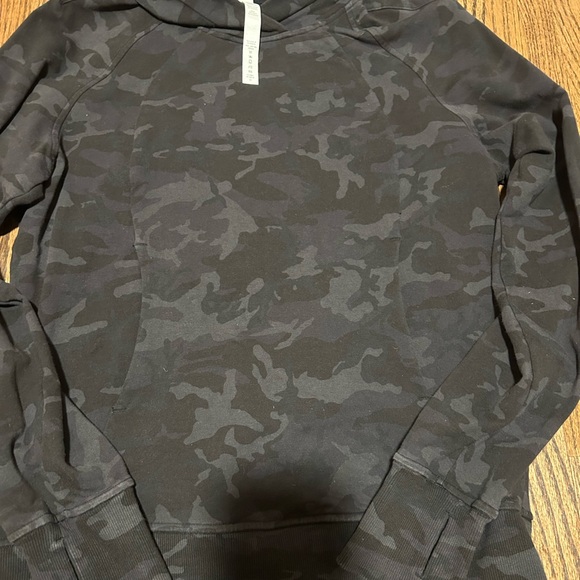 Lululemon Athletica Dark Camouflage Hoodie - Picture 2 of 4